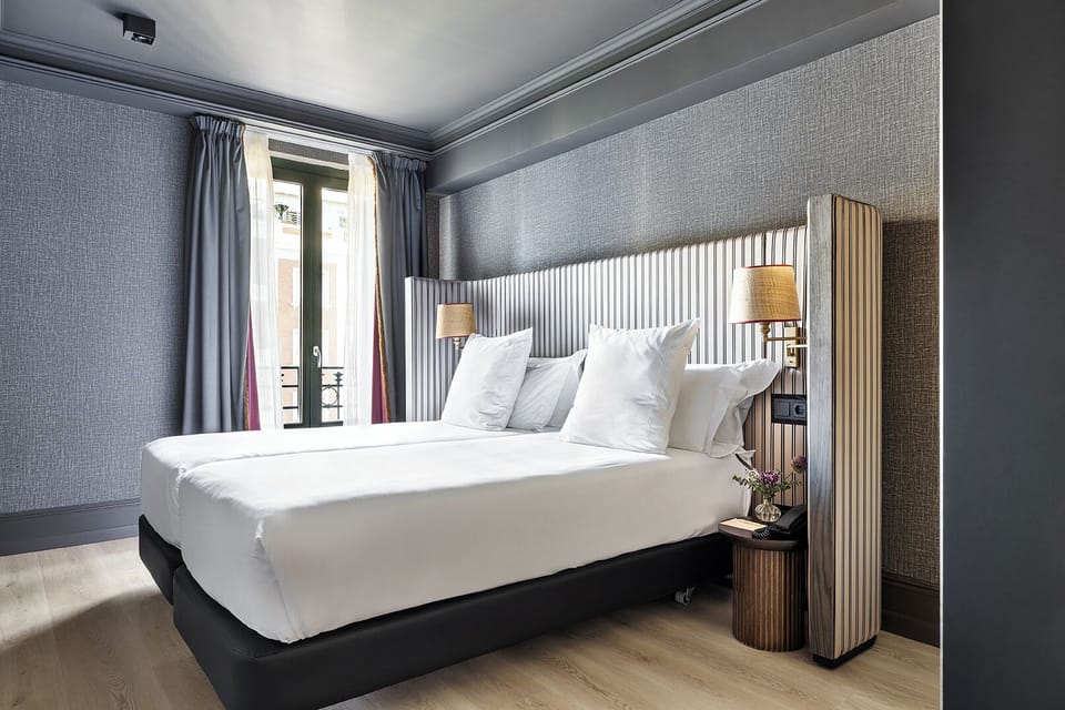 Double or Twin Room, Balcony | Premium bedding, minibar, in-room safe, desk