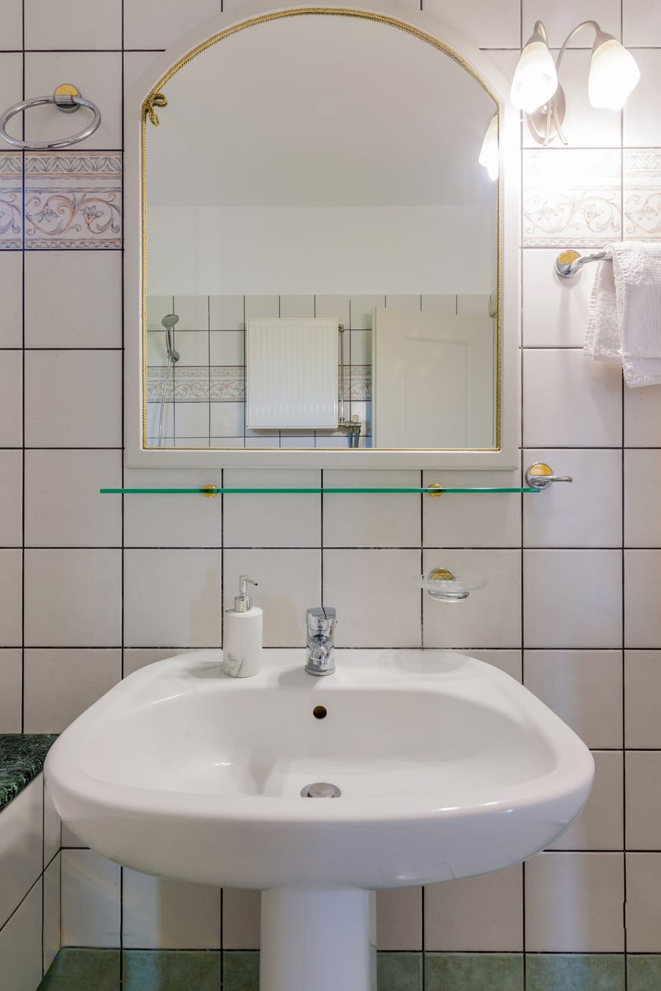 Bathroom with full size bath