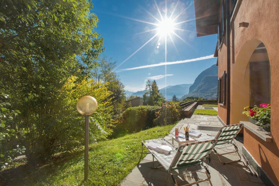 Family Apartment, 2 Bedrooms, Balcony, Mountainside (Menaggio Poggio Fiorito Loggetta) | Garden