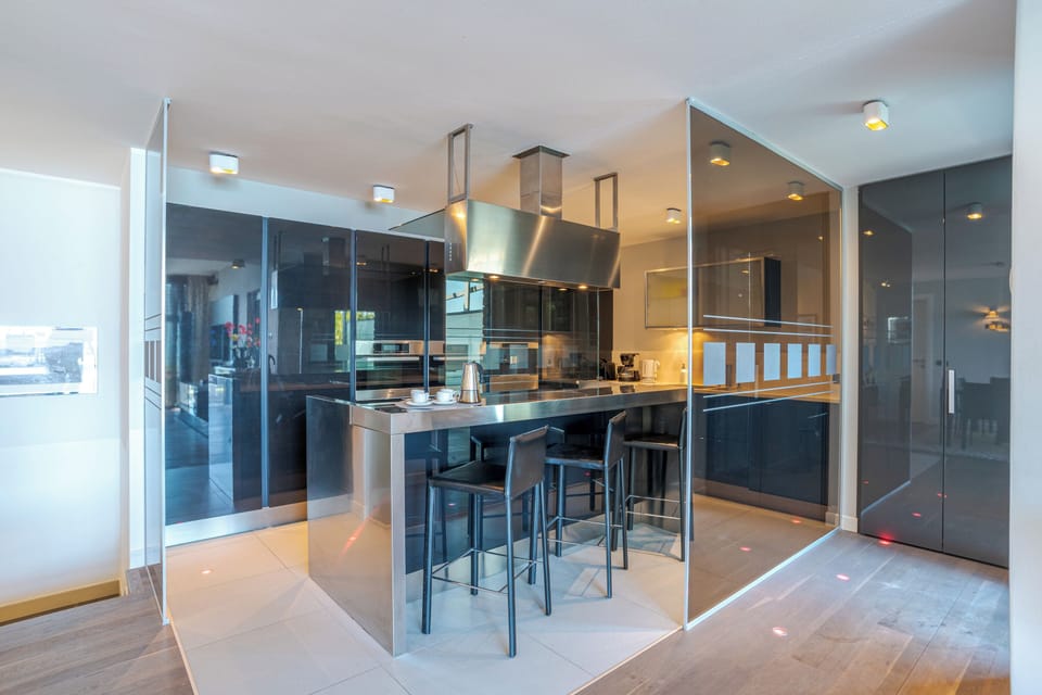 Family Apartment, Multiple Bedrooms, Mountainside (Sant' Andrea Deluxe) | Private kitchen | Microwave, oven, stovetop, dishwasher