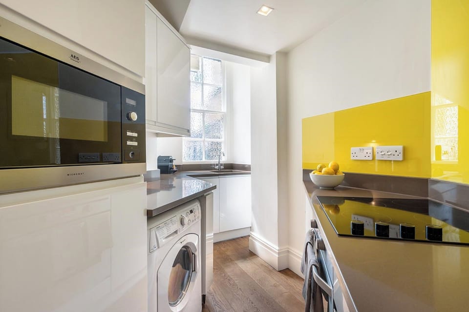 Apartment | Private kitchen | Full-size fridge, microwave, oven, dishwasher