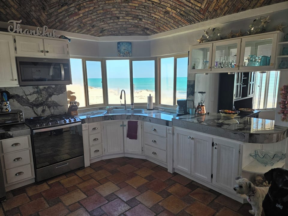 Dish washing view!  