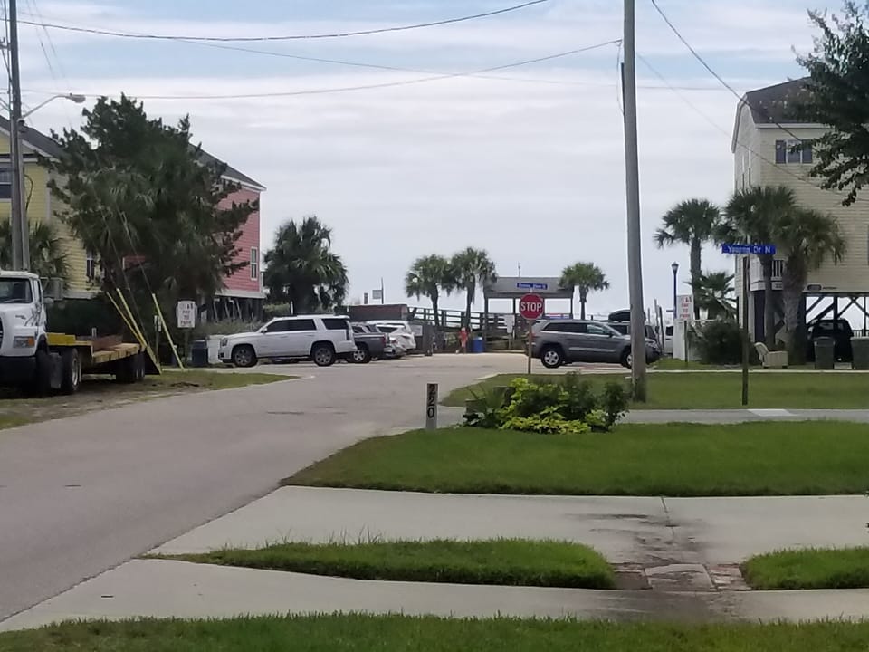 just a 60 second walk to the beach