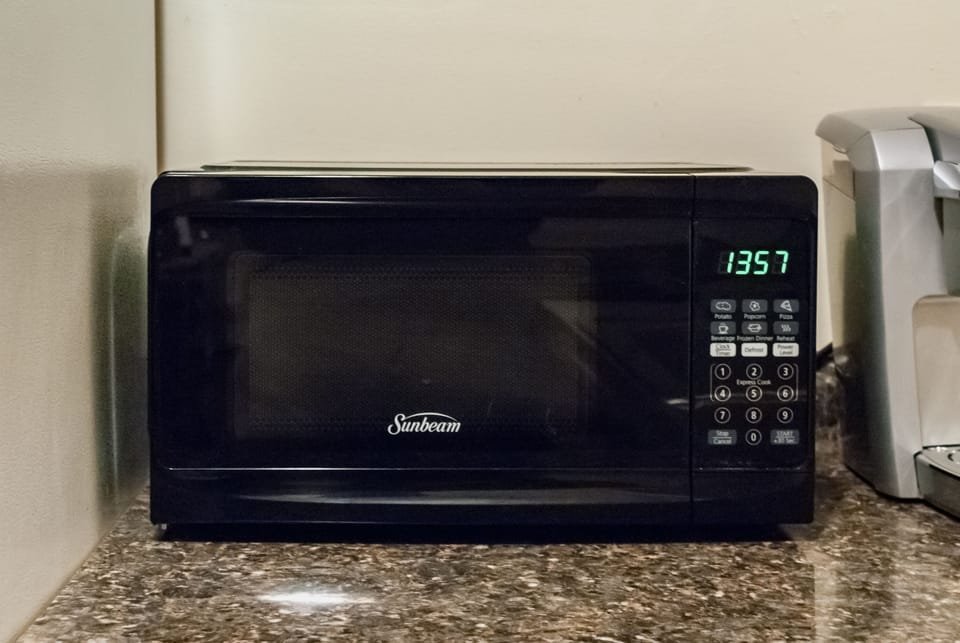 Microwave available