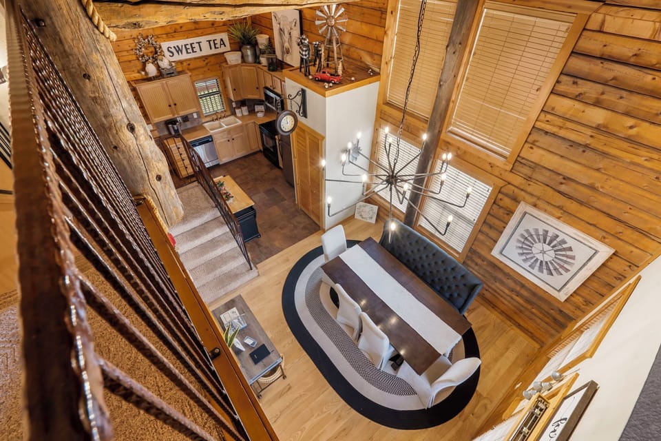 Looking Down from the Loft