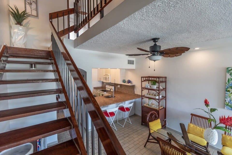 Stairs to second floor