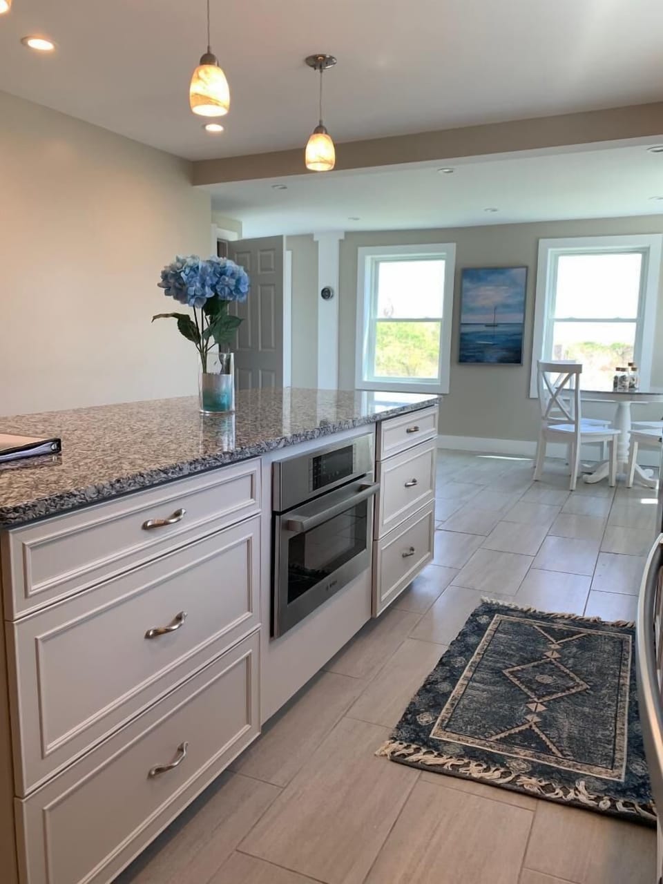 Remodeled kitchen