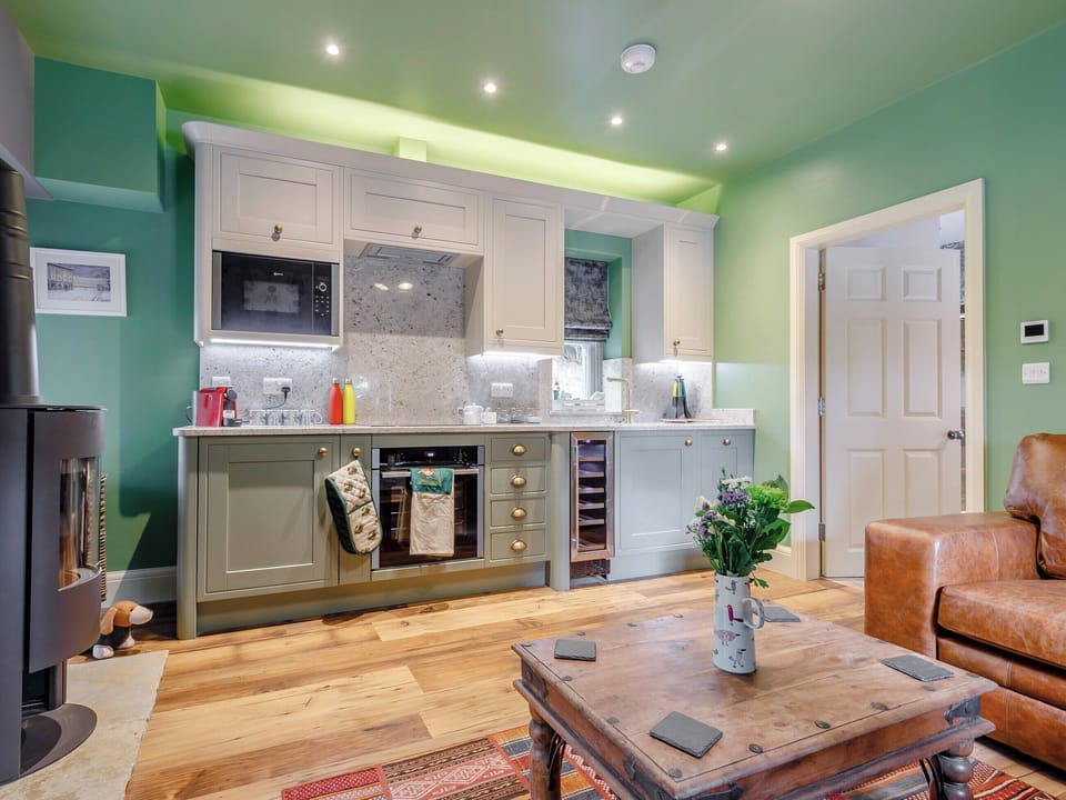 Open plan living space | Gadley Cottage - Moore Care Cottages, Buxton