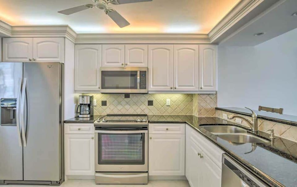 Kitchen with new appliances