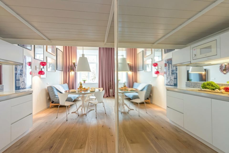 Living and dining room