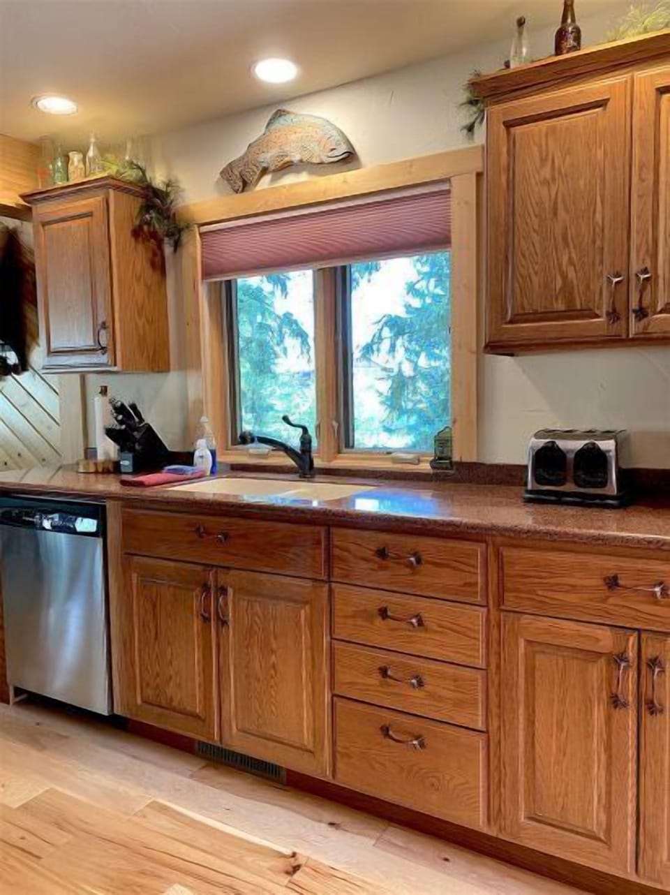 Great Views from the Kitchen window