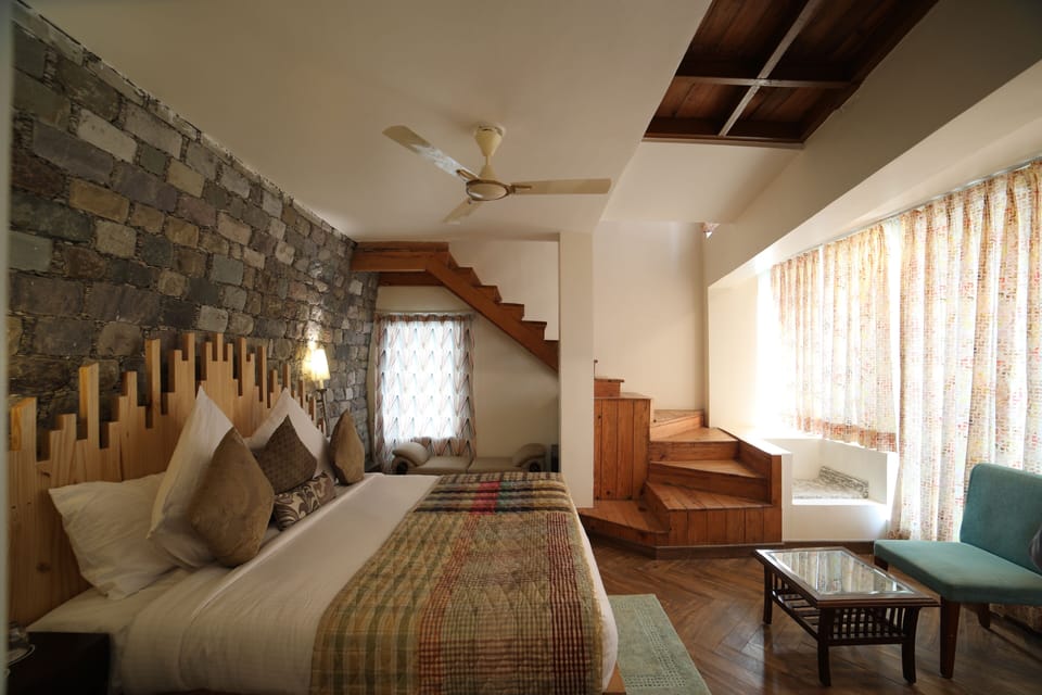 Himalayan View Duplex | Premium bedding, down comforters, pillowtop beds, in-room safe