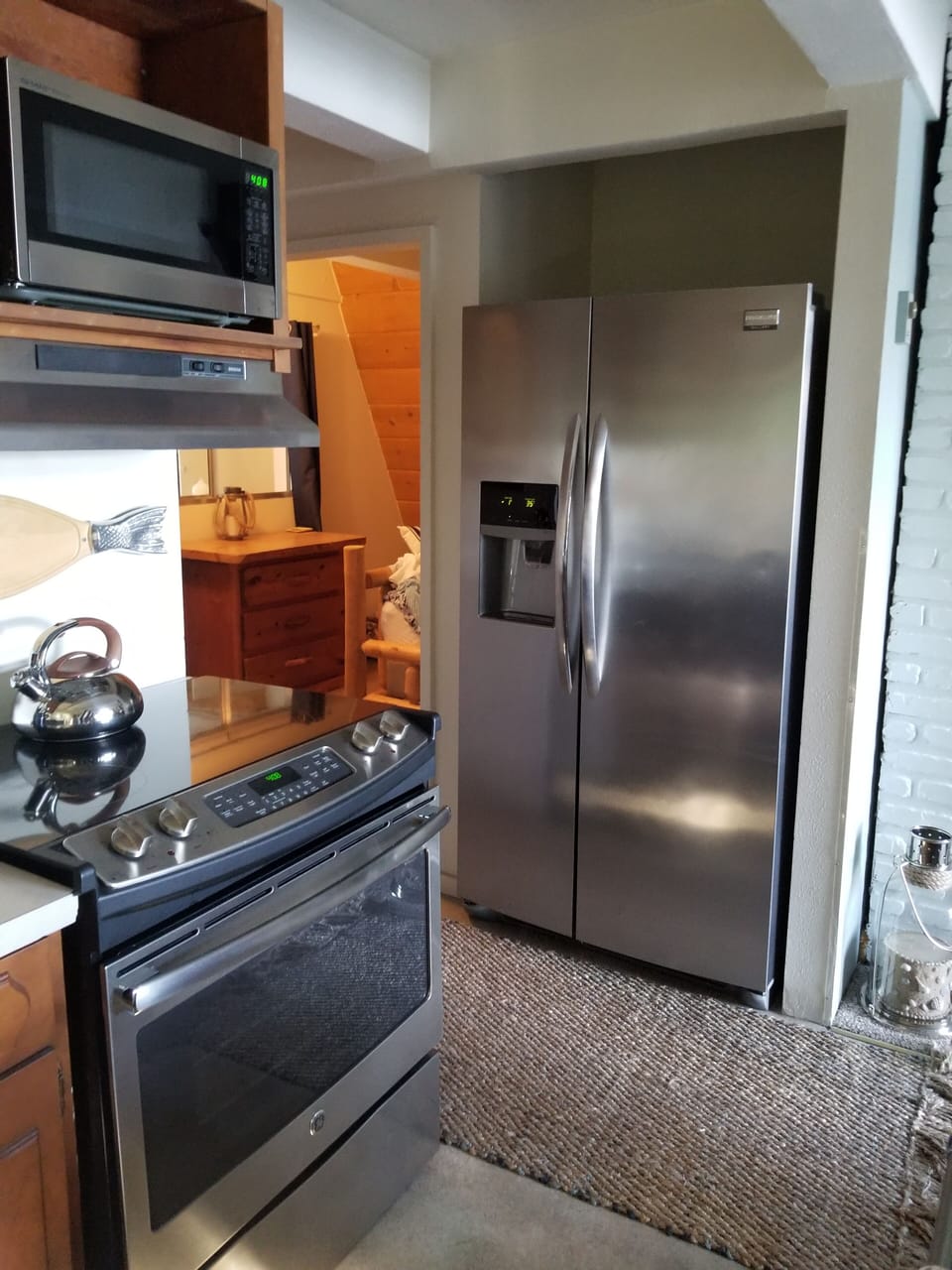 New Stainless steel appliances 