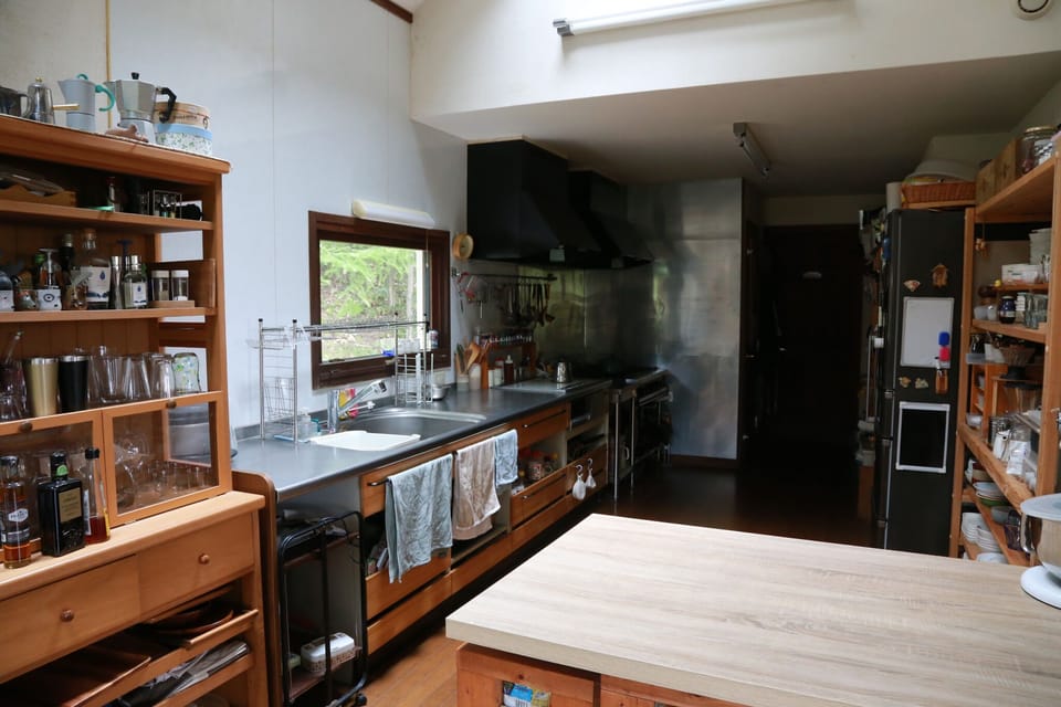 Kitchen. You can cook your own meals.