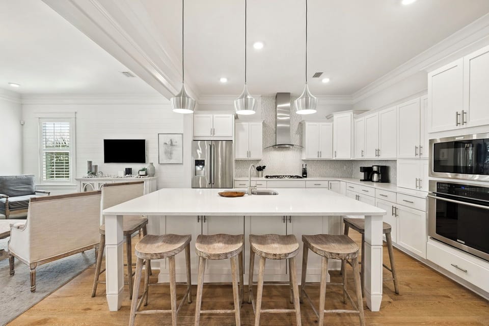 Prep Gourmet Meals in the Spacious Kitchen
