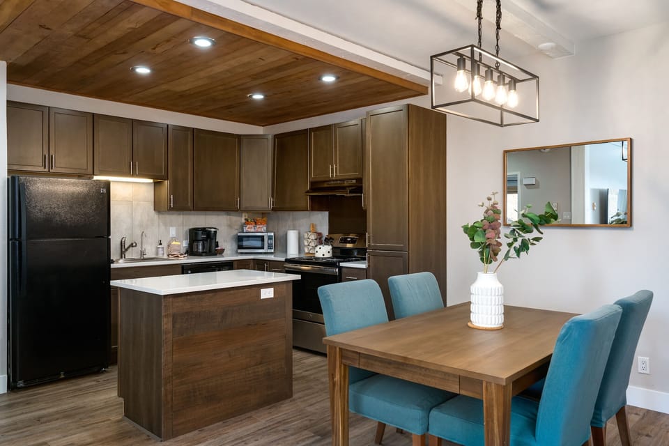 Kitchen and Dining Area