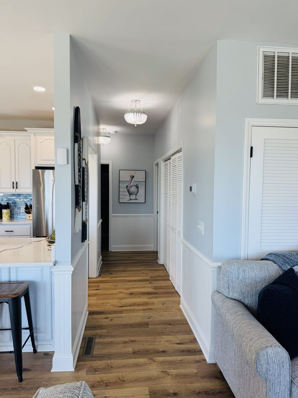Hallway to Main Floor Bedrooms