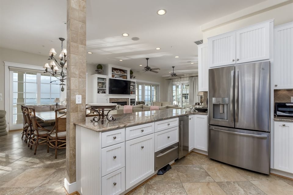 Sunset Island 8 Beach Side Mews Kitchen Area