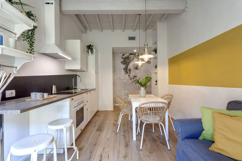Apartment, 2 Bedrooms | Living area | LCD TV