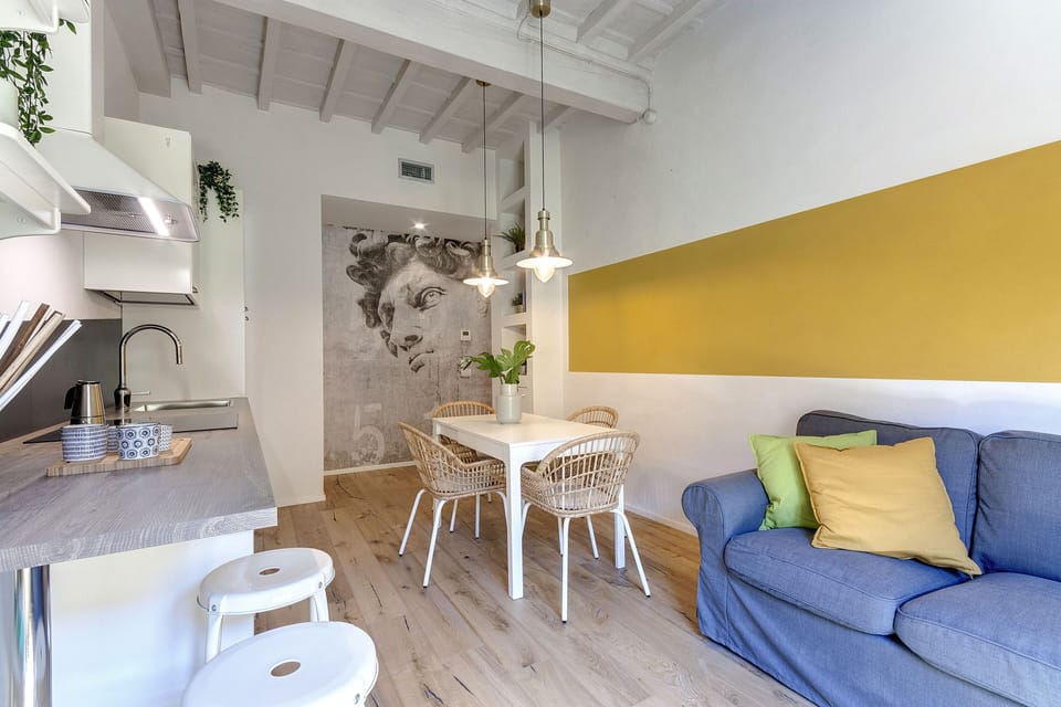 Apartment, 2 Bedrooms | Living area | LCD TV