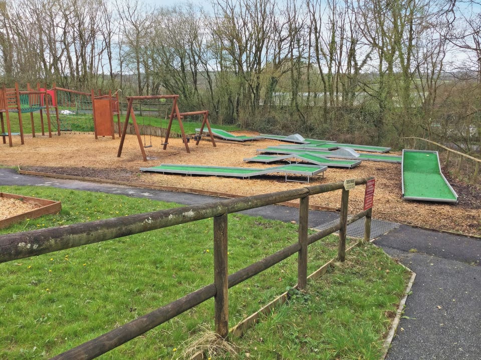 Children&rsquo;s play area | Owls About - Torwood Lodges, Cenarth, near Newcastle Emlyn