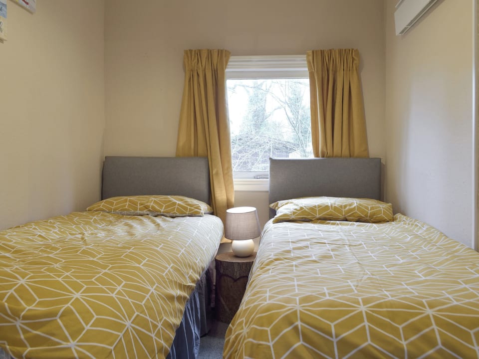 Twin bedroom | Owls About - Torwood Lodges, Cenarth, near Newcastle Emlyn