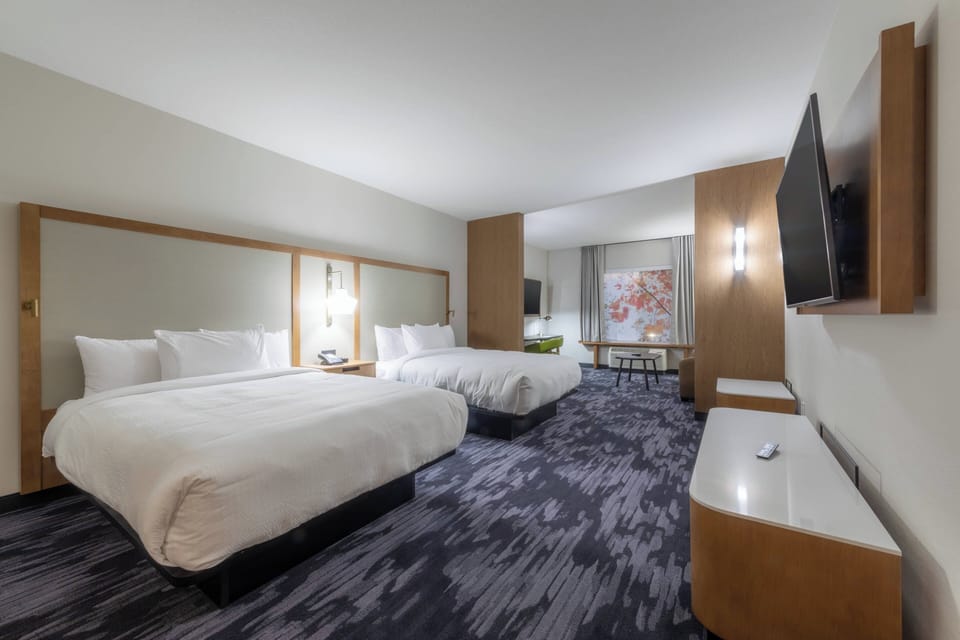 Studio, Multiple Beds | Premium bedding, desk, laptop workspace, blackout drapes