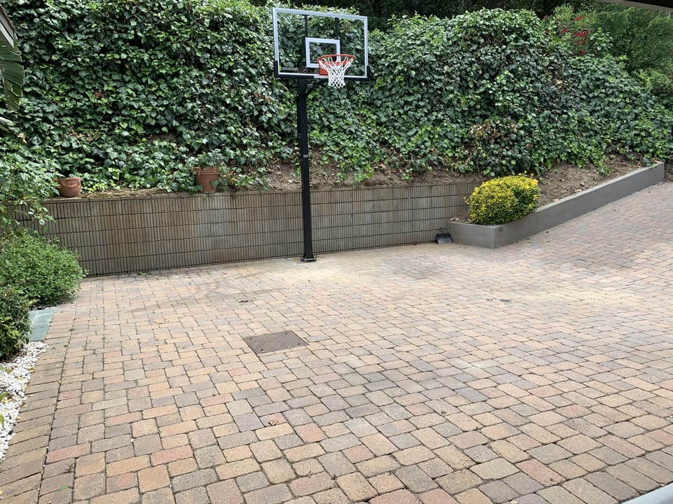 Some Basketball By Entrance 