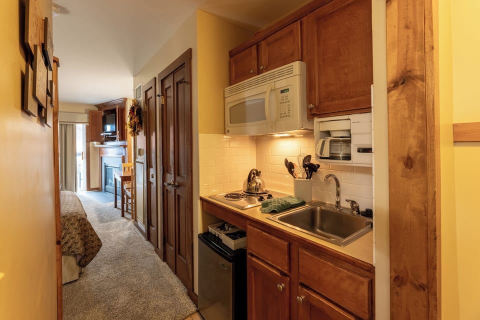 Studio | Private kitchenette | Fridge, oven, dishwasher, toaster