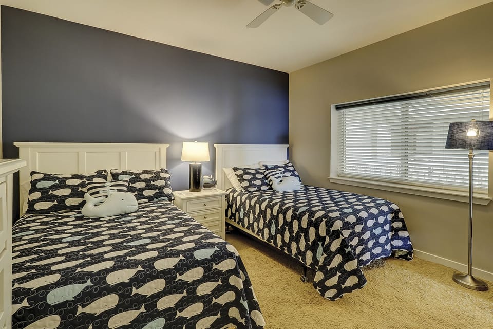 Guest Room with blackout blind