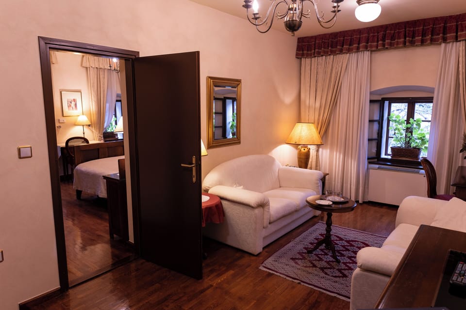 Deluxe Double Room | Minibar, in-room safe, iron/ironing board (on request)