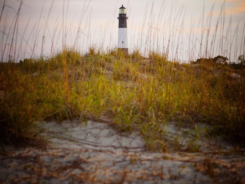 View of Lighthouse from the Beach