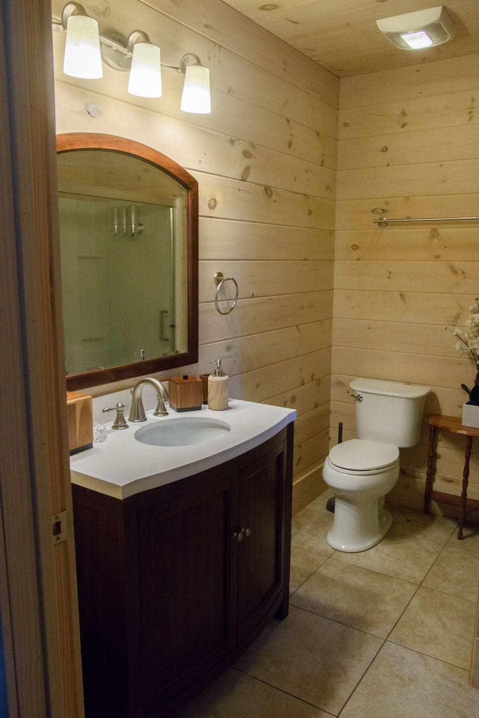In Suite Bathroom with walk in shower