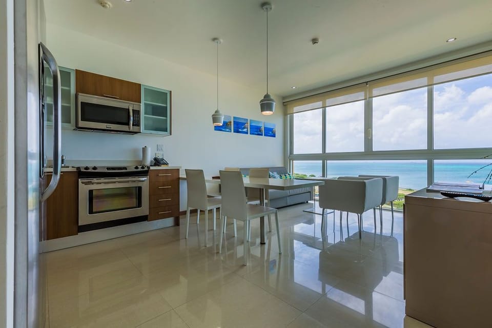 Kitchen and Living room