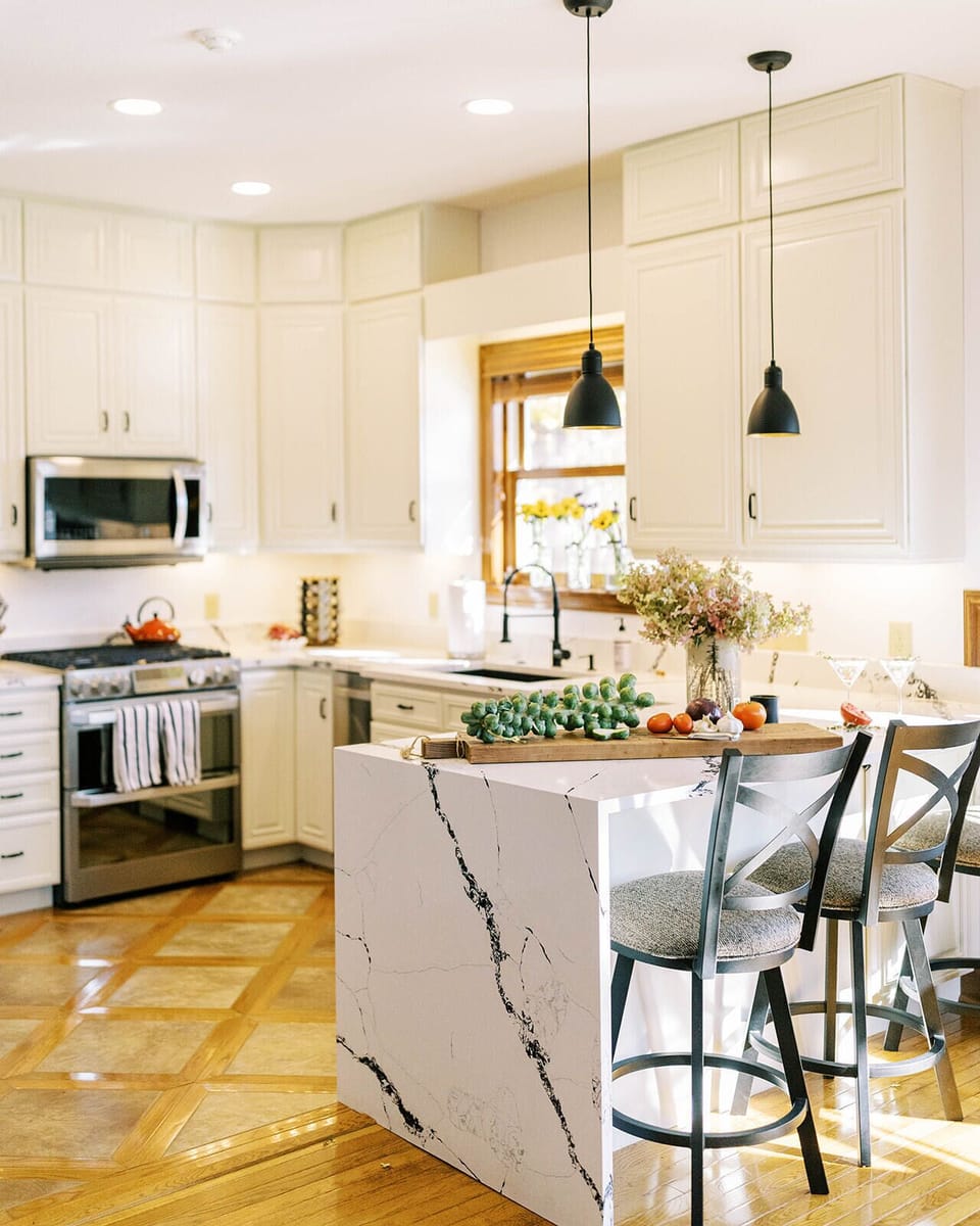 Recently renovated kitchen