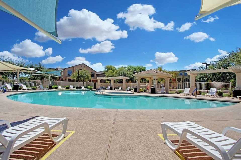 Hot after your trip? Grab your swimmers before you unpack and have a swim! 