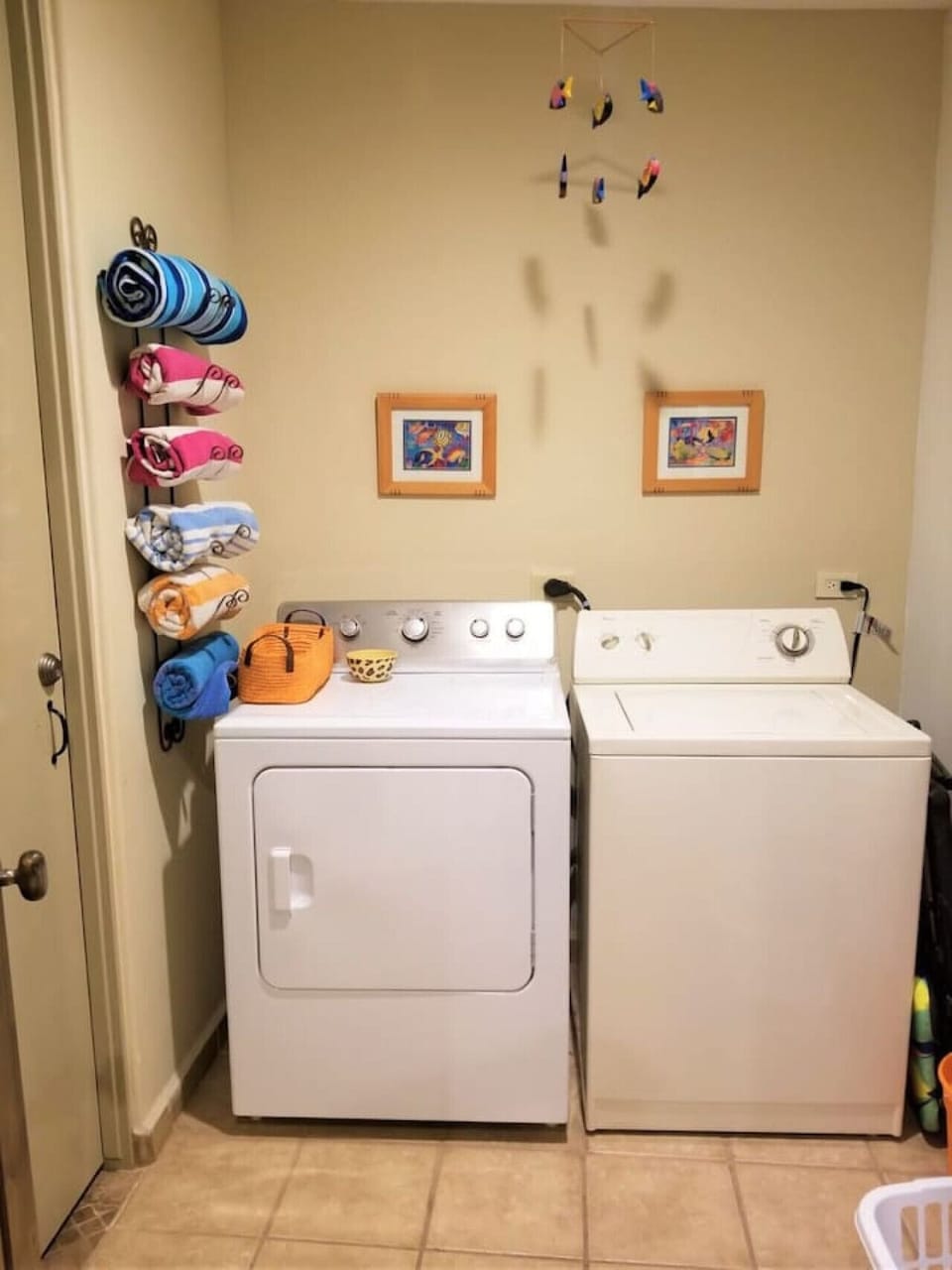 Laundry room.