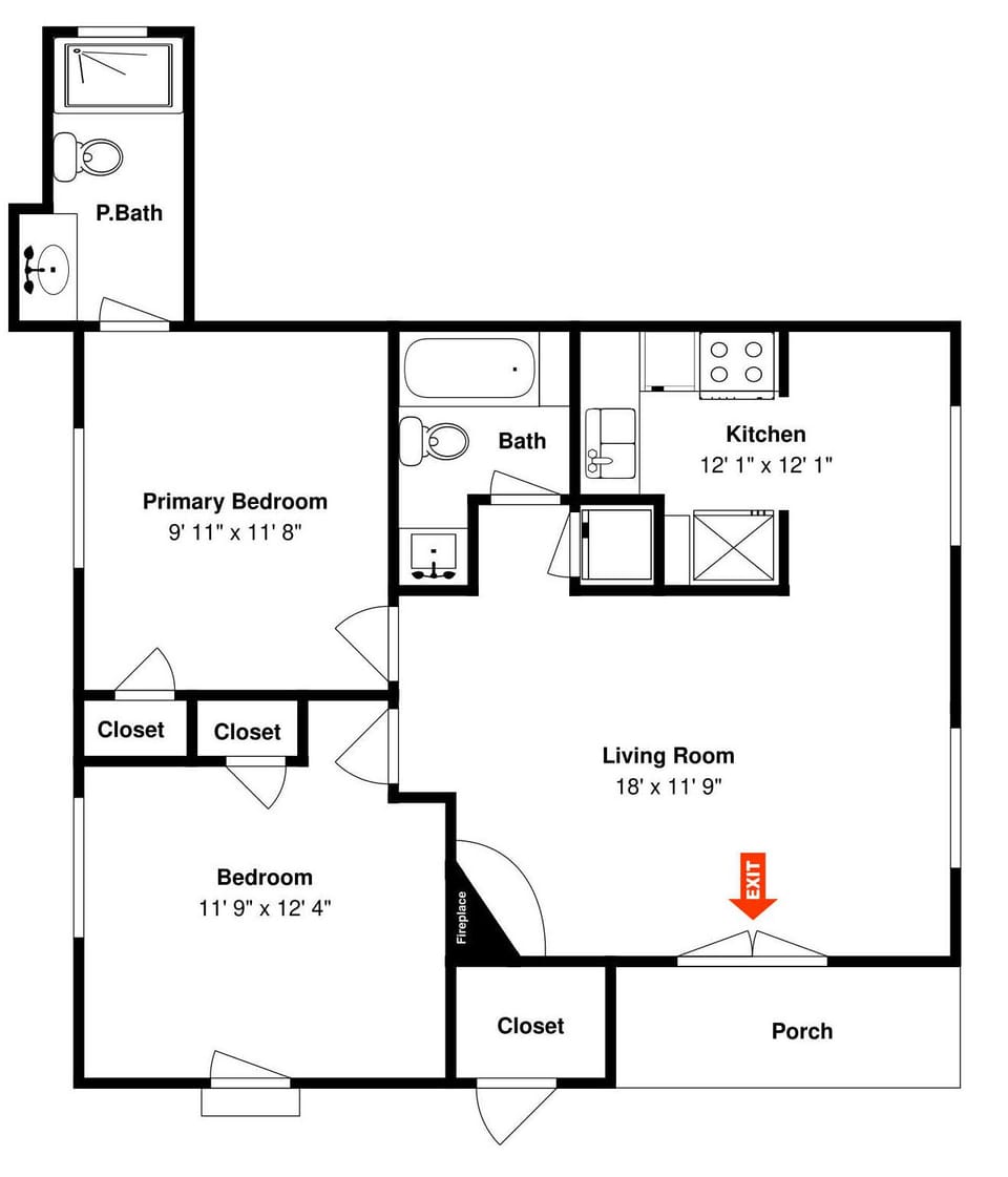 House (2 Bedrooms) | Property amenity