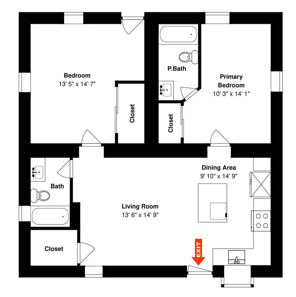House (2 Bedrooms) | Property amenity