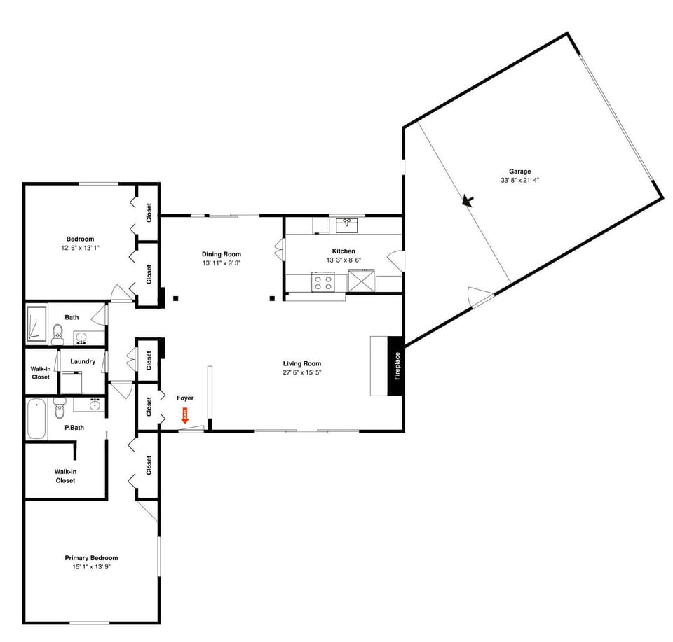House (2 Bedrooms) | Property amenity