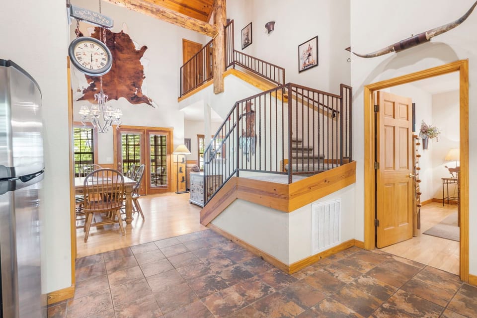 Open Floor Plan with Stairs Leading to the Upper Bedroom