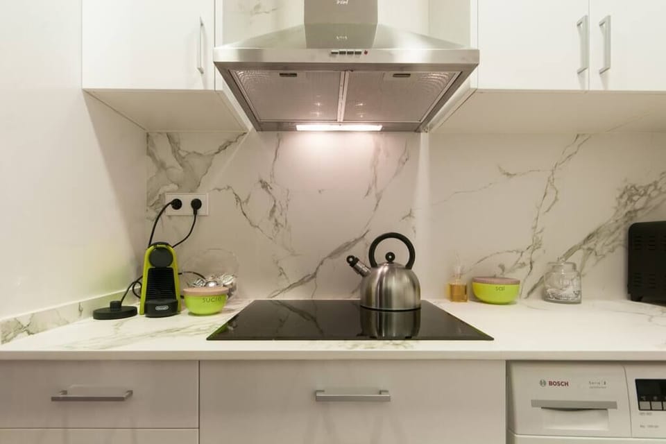 Kitchen with all needed appliances 