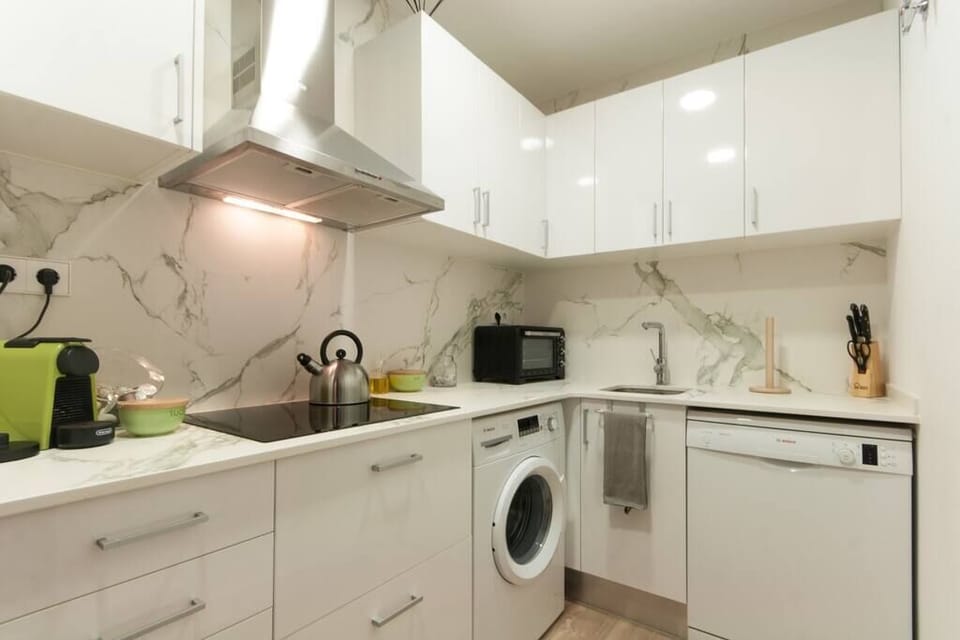 Kitchen with all needed appliances 