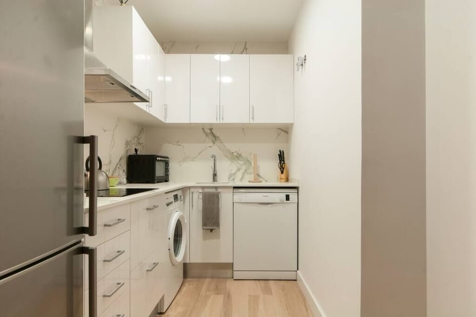 Kitchen with all needed appliances 