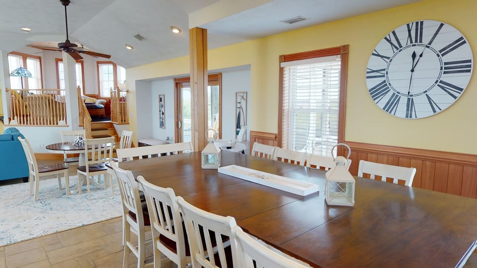 Dining room - Dining room at Solstice by the Sea vacation rental, Carova Beach 4x4 Northern Outer Banks NC
