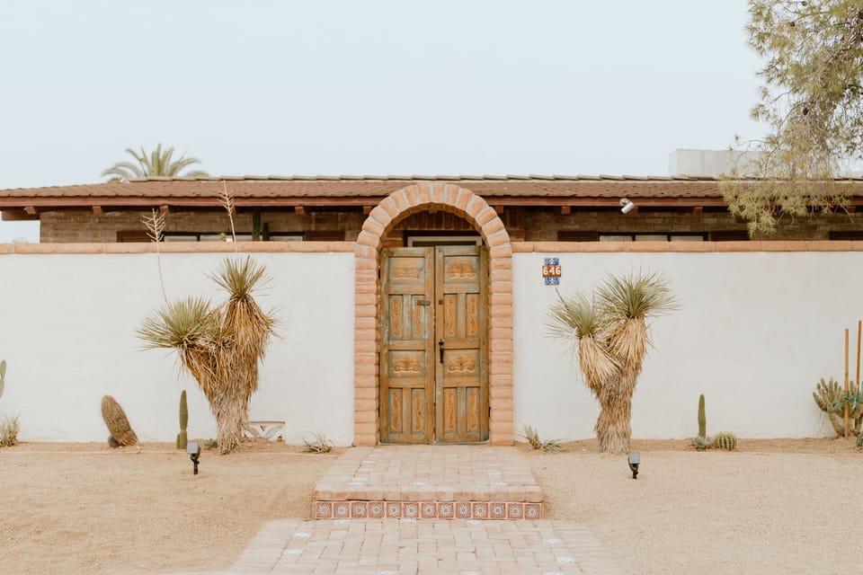 Entry at Desert Hues