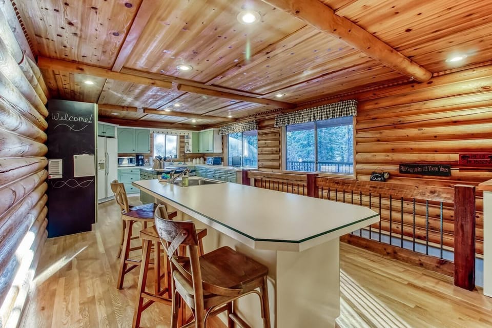 Second island in kitchen