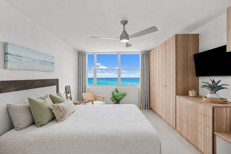 A peaceful place to recharge. The primary bedroom features a comfortable queen bed for restful nights after a day in paradise.