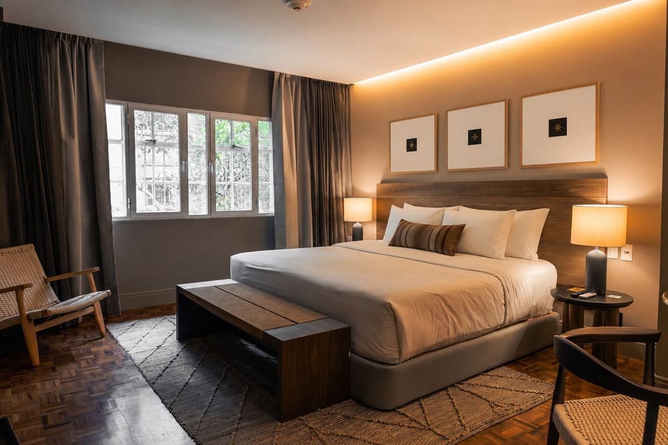 Premium bedding, pillowtop beds, in-room safe, desk