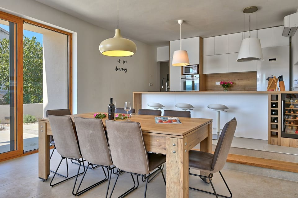 Villa, 4 Bedrooms, Private Pool, Sea View | Private kitchen | Microwave, oven, dishwasher, coffee/tea maker